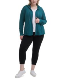 Plus Size Zipper Hoodie