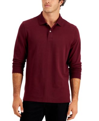 Men's Solid Stretch Polo, Created for Macy's