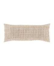 J Queen New York Beige Sandstone 18 inch Square Embellished Decorative Throw Pillow