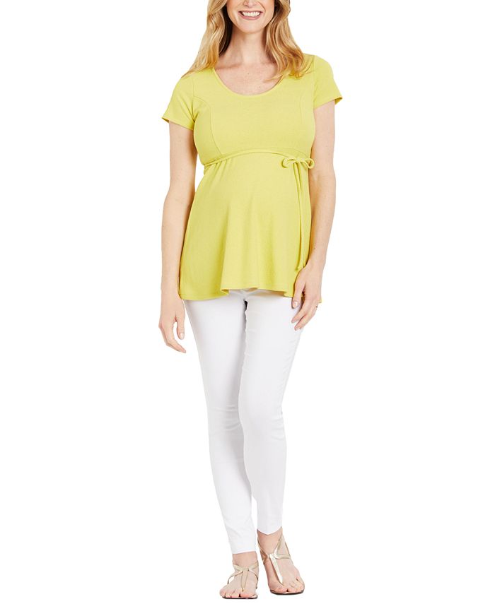 Motherhood Maternity Peplum Maternity Top Macy's