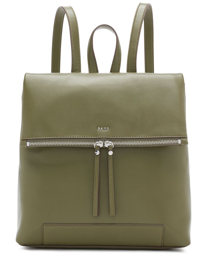 DKNY Jaye Leather Backpack - Macy's