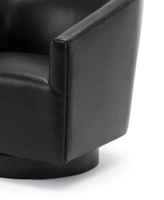 Gaven Wood Base Swivel Chair