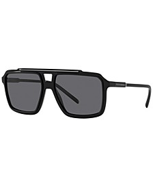 Men's Polarized Sunglasses, DG6147 57