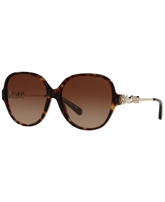 Coach kissing store c rectangle sunglasses