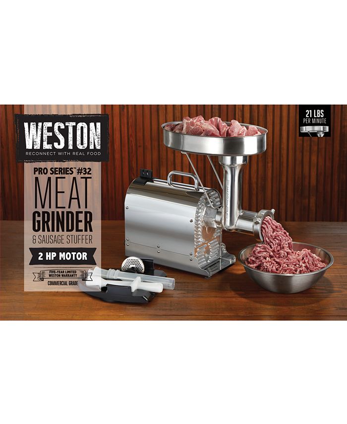 Hamilton Beach Pro Series 32 Meat Grinder with Sausage Stuffer Kit Macy's
