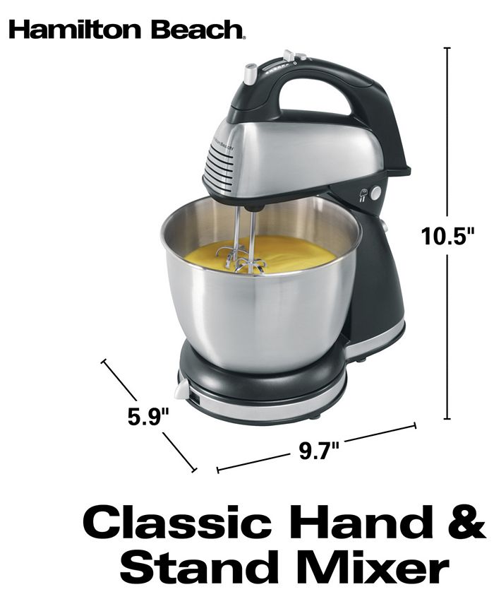 Hamilton Beach 6Speed Classic Hand & Stand Mixer Macy's