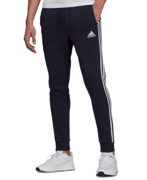 Adidas Originals Adidas Men's Fleece Jogger Pants In Legend Ink/white ...