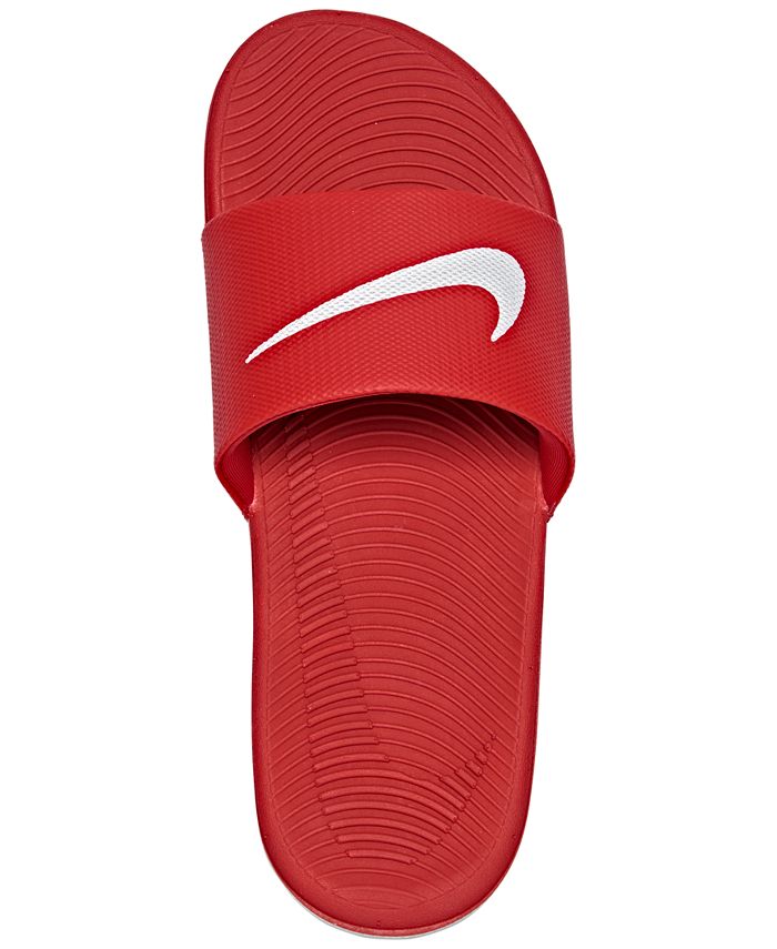 nike kawa kid's slide sandals