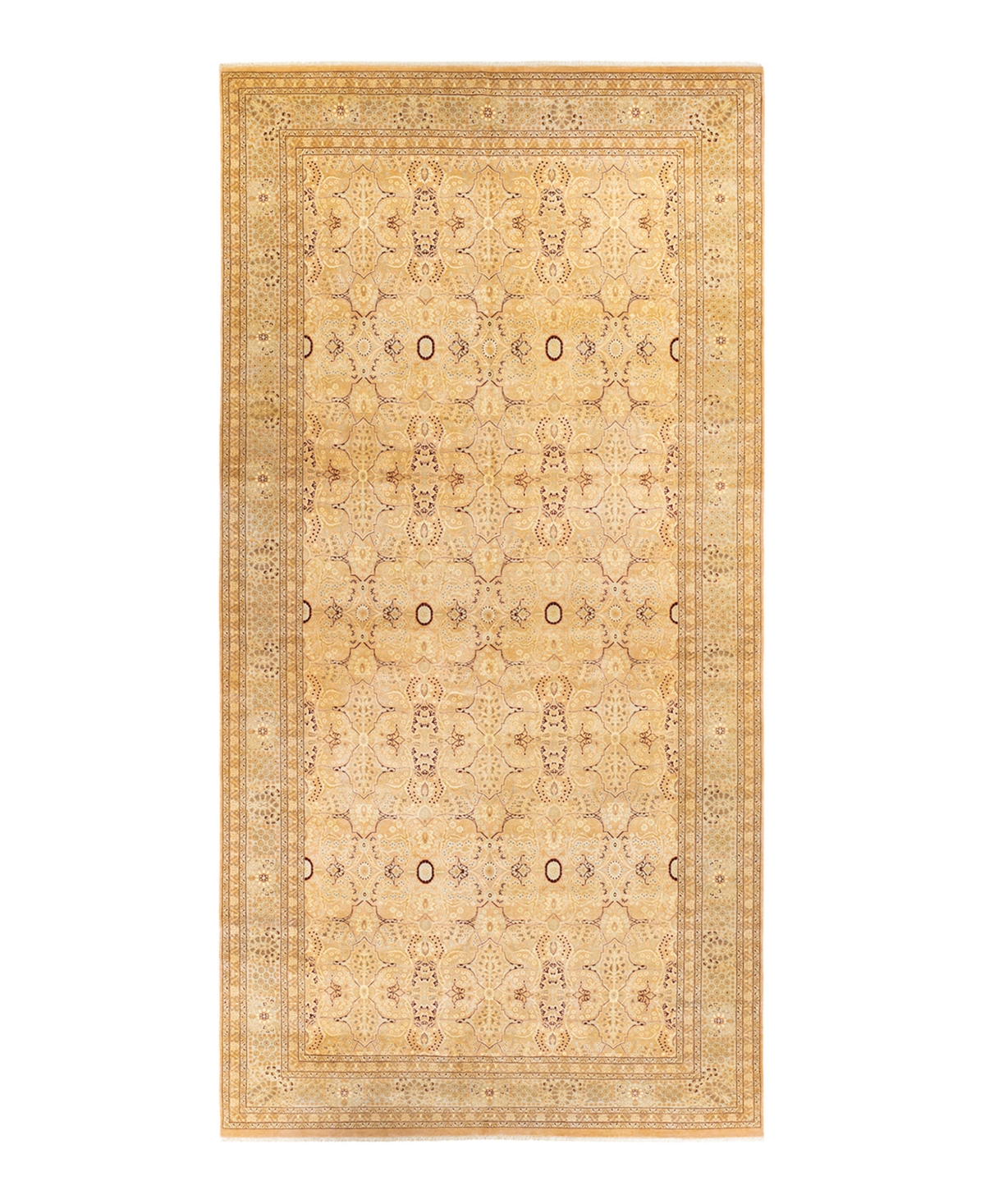 Closeout! Adorn Hand Woven Rugs Mogul M1381 8'1in x 16'10in Area Rug - Beige