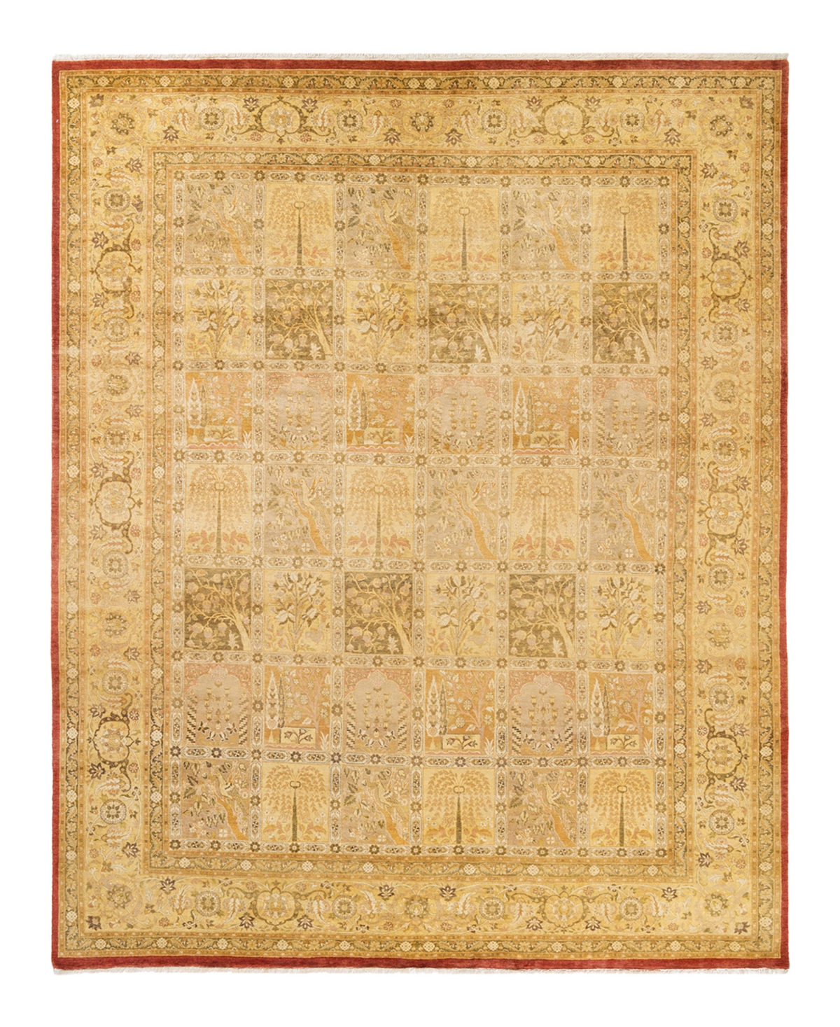 Closeout! Adorn Hand Woven Rugs Mogul M1440 8'3in x 10'6in Area Rug - Sand