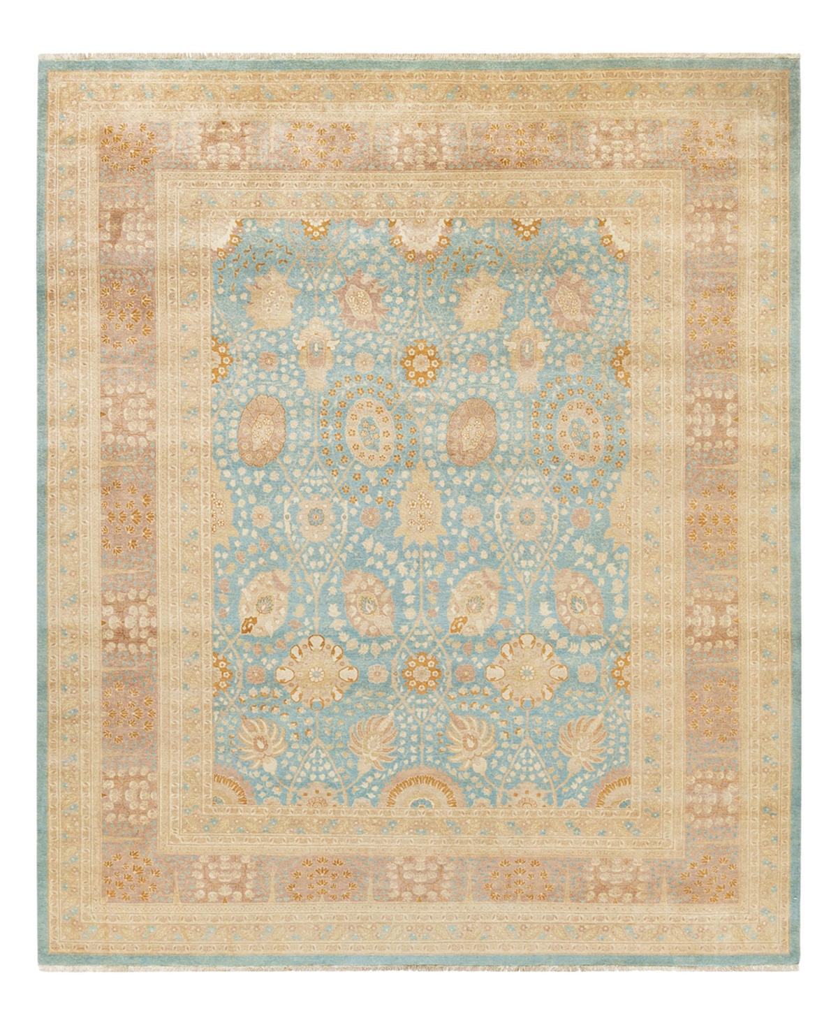 Closeout! Adorn Hand Woven Rugs Mogul M1598 8'4in x 10' Area Rug - Mist