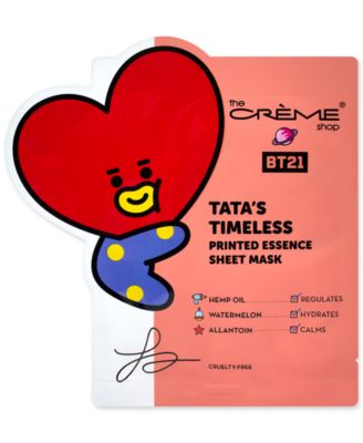 The Crème Shop - BT21 Tata's Timeless Printed Essence Sheet Mask, 3-Pk.