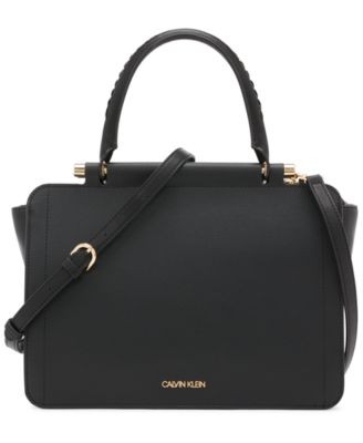 calvin klein fiona satchel