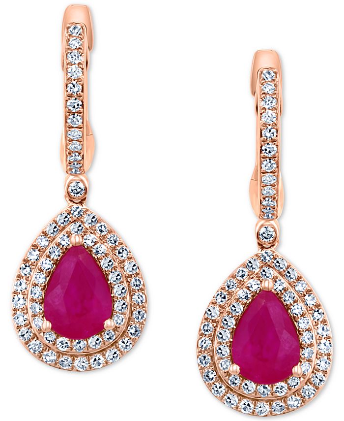 EFFY Collection EFFY® Ruby (13/8 ct. t.w.) & Diamond (1/2 ct. t.w