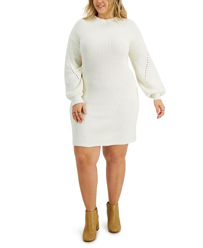 aluminium synet Katedral Style & Co Plus Size Sweater Dress, Created for Macy's - Macy's