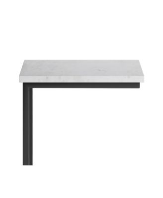 Skyler C Side Table with Marble Top