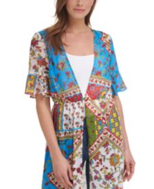 Printed Button Tunic