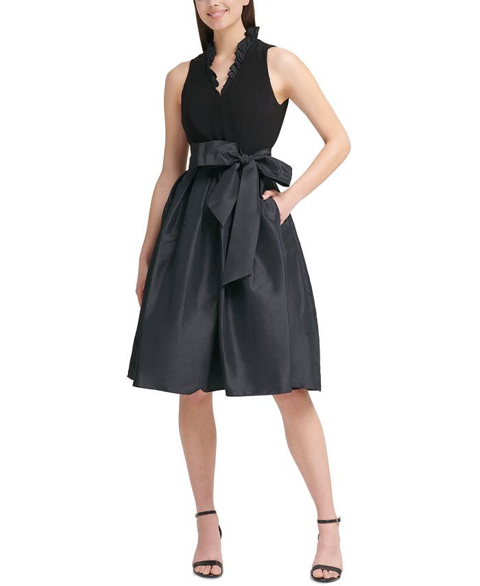 Jessica howard on sale ruffle neck dress