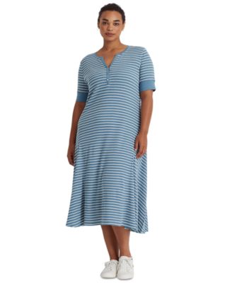 ralph lauren cotton henley dress