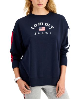 tommy jeans oversized sweatshirt