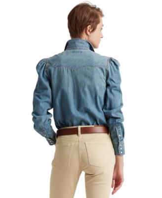 Denim &amp; Supply Ralph Lauren - RALPH LAUREN DENIM&amp;SUPPLY シフォンフリル tops s7-1452226_alternate1