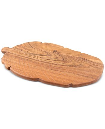 Thirstystone - Etched Wood Leaf Serving Board