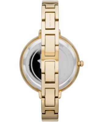Michael Kors Women's Charley Gold-Tone Bangle Watch 38mm