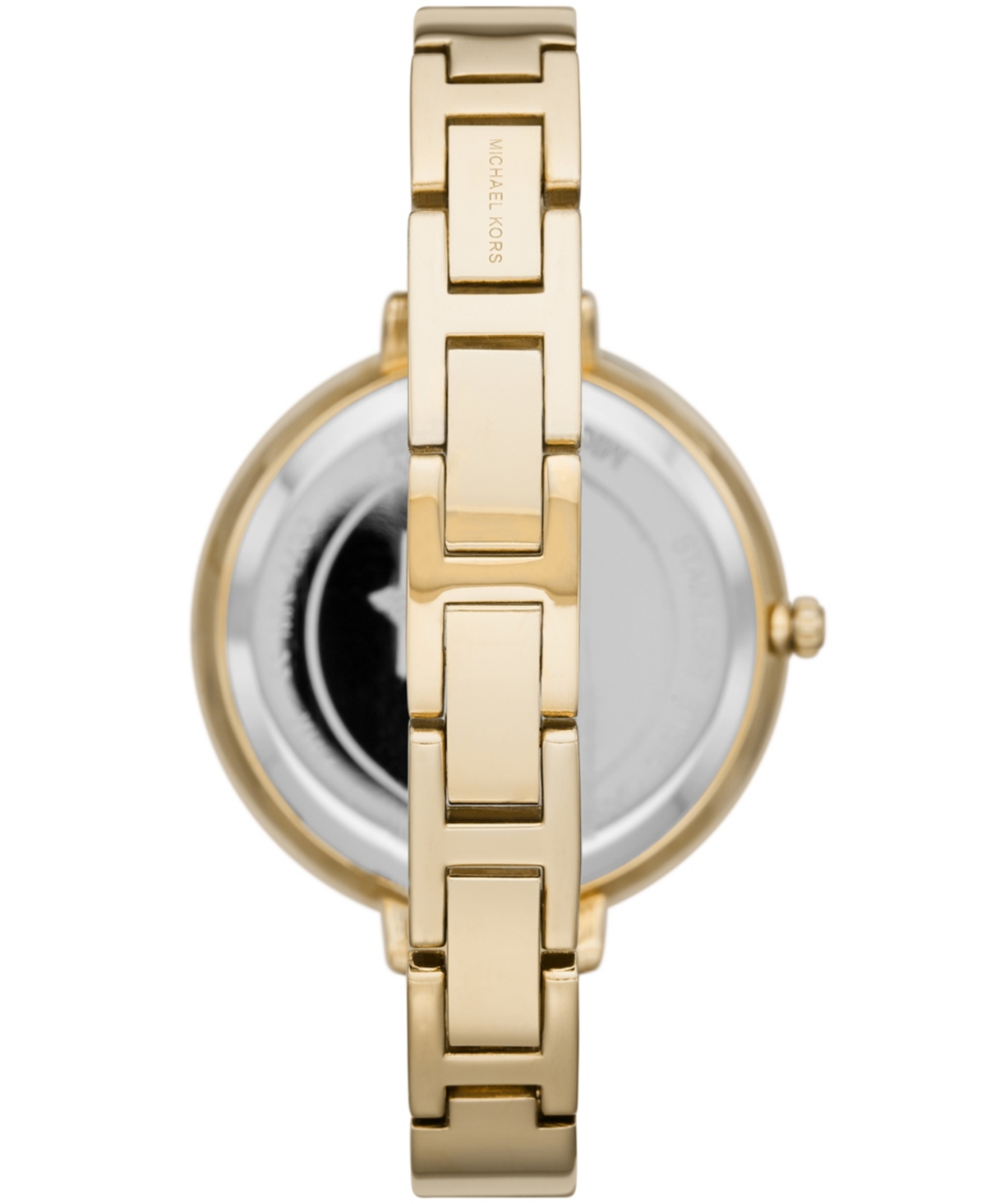 MICHAEL KORS WOMEN'S CHARLEY GOLD-TONE BANGLE WATCH 38MM 