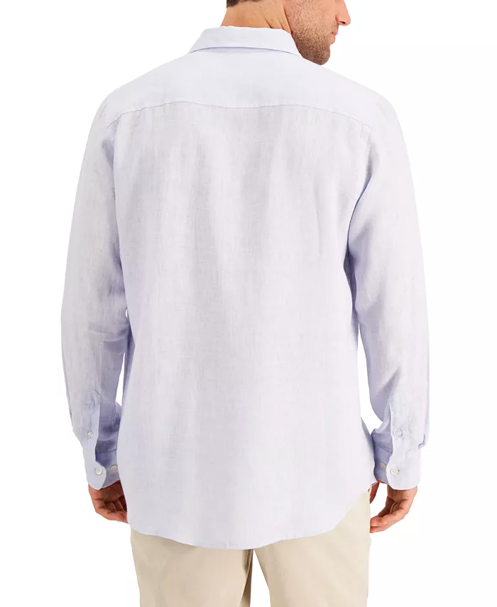 Men's 100% Linen Shirt - thumbnail 2