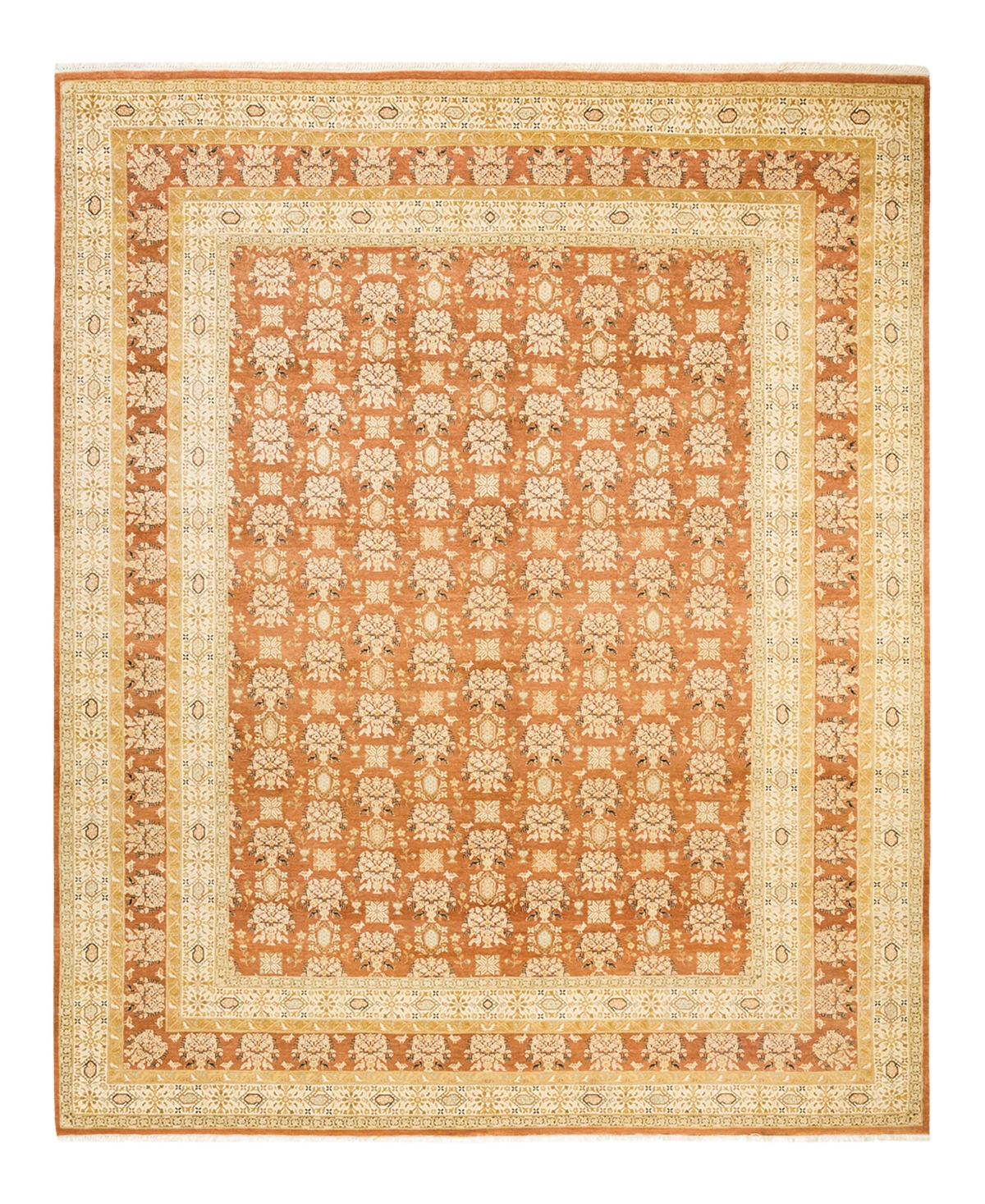 Adorn Hand Woven Rugs Mogul M1462 8'1in x 10'1in Area Rug - Orange