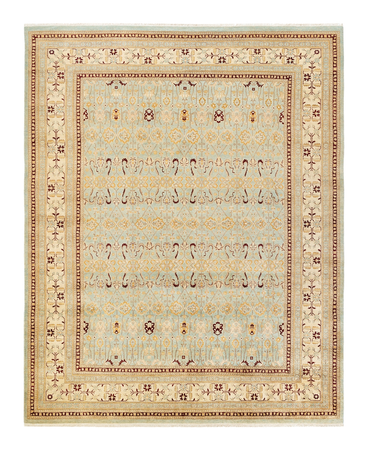 Closeout! Adorn Hand Woven Rugs Mogul M1460 8'2in x 10'4in Area Rug - Mist