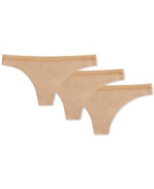 Women's 3-Pk. Downtown Cotton Thong