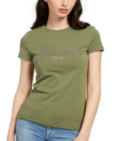 Selina Embellished-Logo T-Shirt  