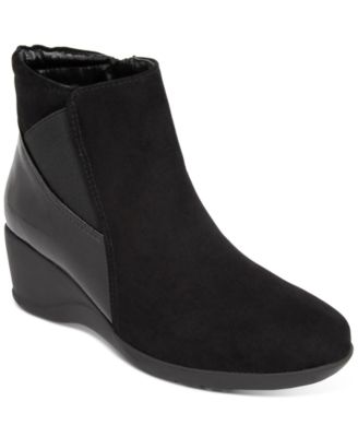 macys womens wedge boots