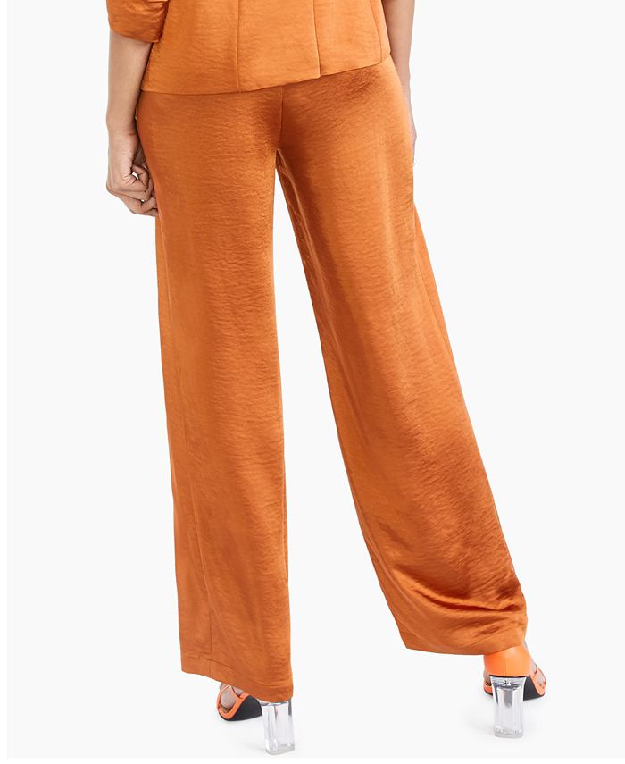 Bar III Wide-Leg Pants, Created for Macy's - Macy's