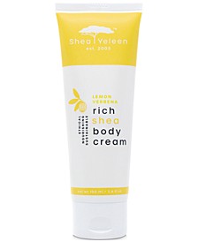 Lemon Verbena Shea Body Cream, 3.4-oz.