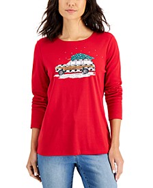 Road Trip Holiday Top, Created for Macy's