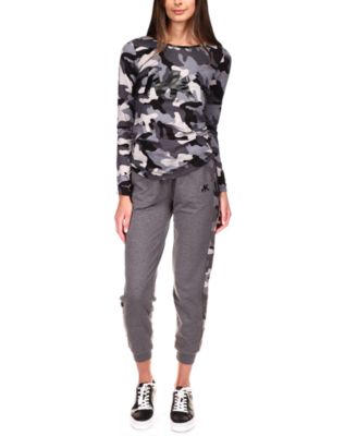 Michael Kors - Malchite Camo-Print Top, Regular & Petite