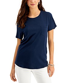 Cotton Pocket T-Shirt, Created for Macy's