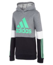 Big Boys Colorblock 3-Stripes Pullover Hoodie