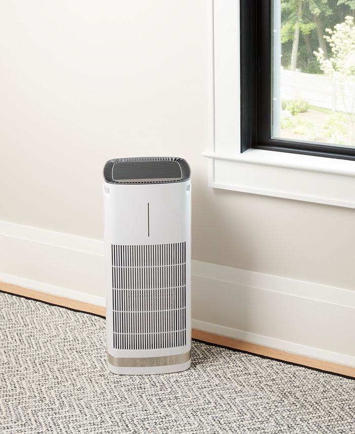 freestanding air purifier with a hepa filter