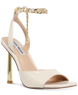 Steve Madden Women's Buoyant Two-Piece Chained Dress Sandals - Macy's