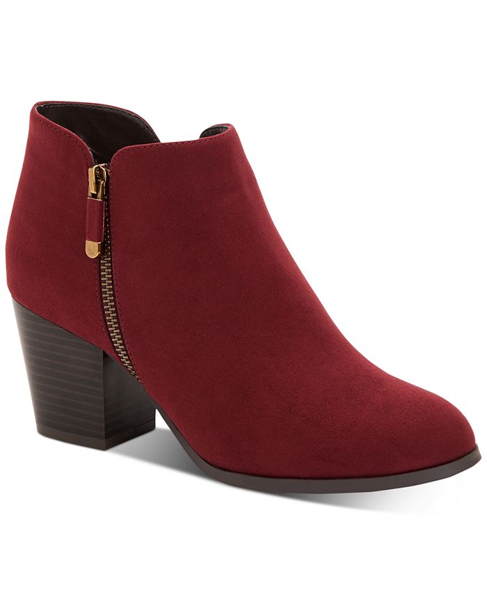Style & Co Masrinaa Ankle Booties, Created for Macy's & Reviews ...