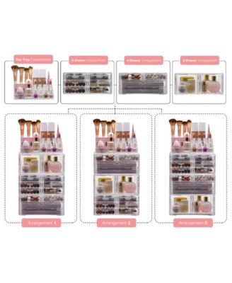 Cosmetic Makeup and Jewelry Storage Case Holder