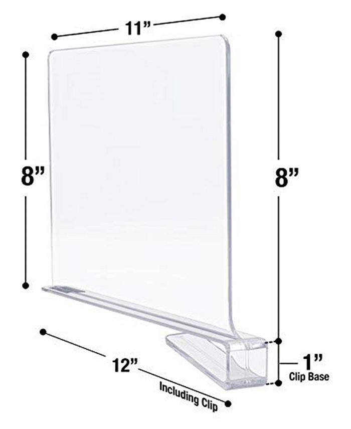 Sorbus Shelf Dividers Set, 2 Pieces Macy's