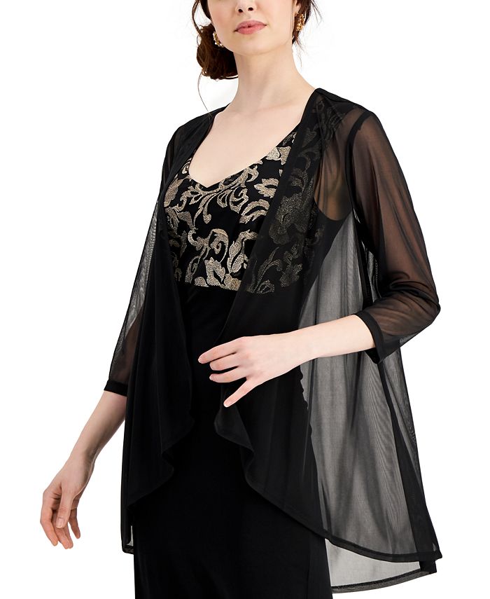 Sheer Dress Jacket Sheer Organza Evening Jacket David's Bridal