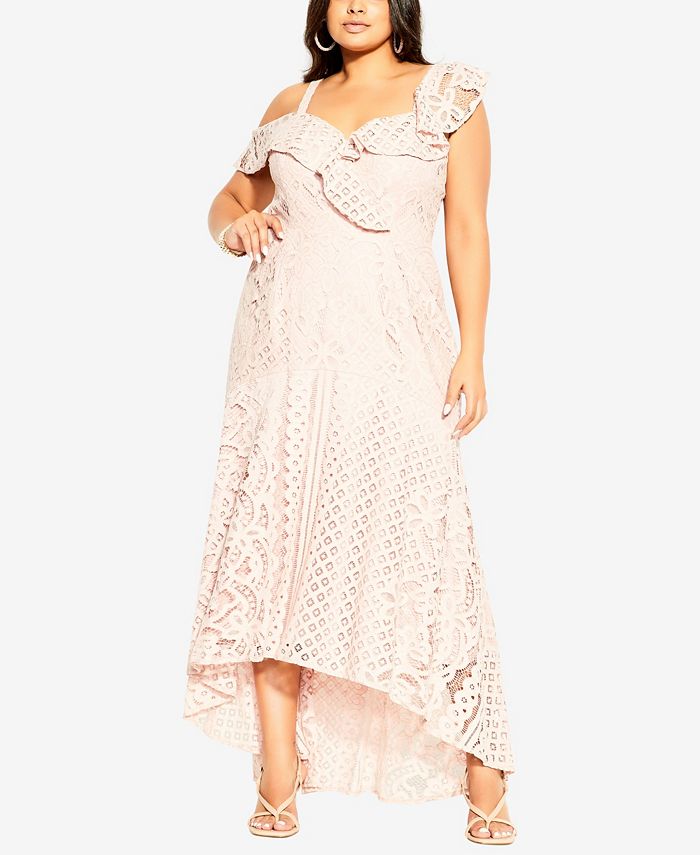 City Chic Plus Size Femme Fatale Maxi Dress Macy s