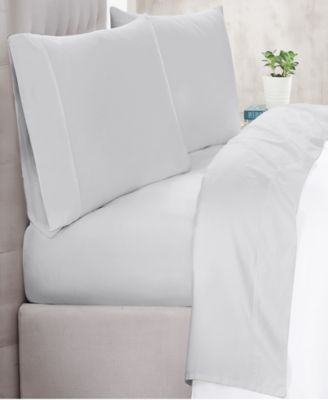 300 Thread Count Cotton Sateen 3-Pc. Sheet Set, King