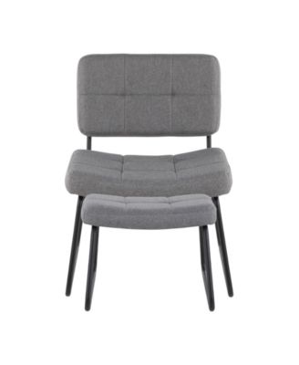 Stout Contemporary Lounge Chair and Ottoman Set