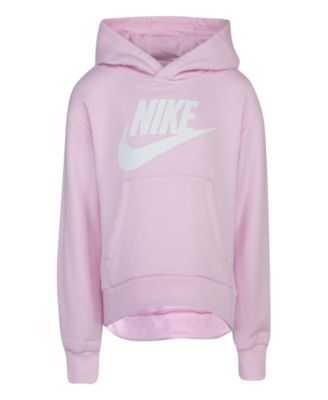 light pink nike hoodie womens